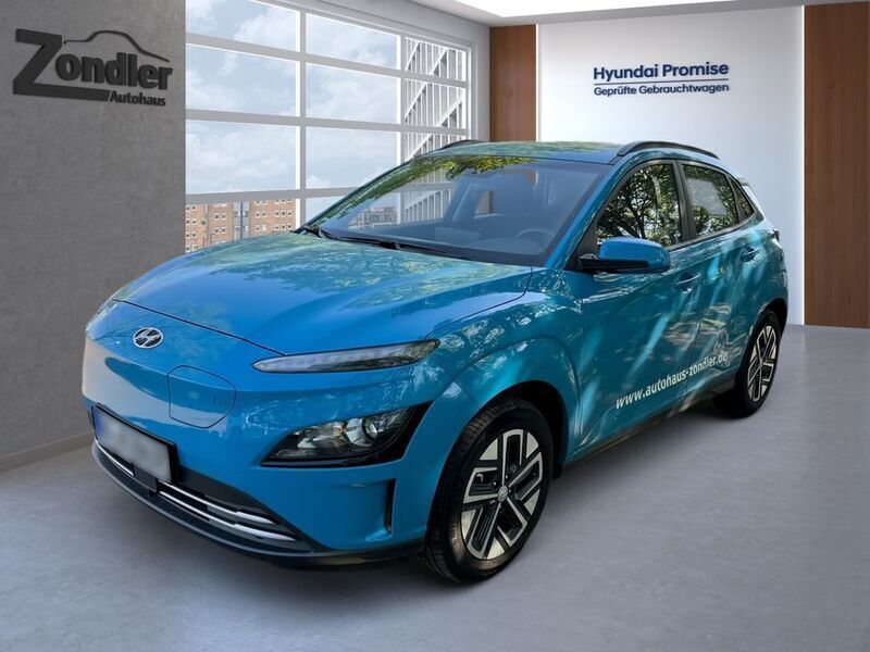 Blau Gebraucht 2023 Hyundai Kona Select SUV | 21.990 € (Guter Preis) - Bild 1/4