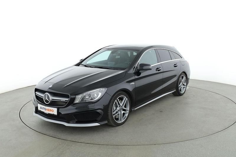 Schwarz Gebraucht 2015 Mercedes CLA45 AMG Shooting Brake AMG Kombi | 23.310 € - Bild 1/3