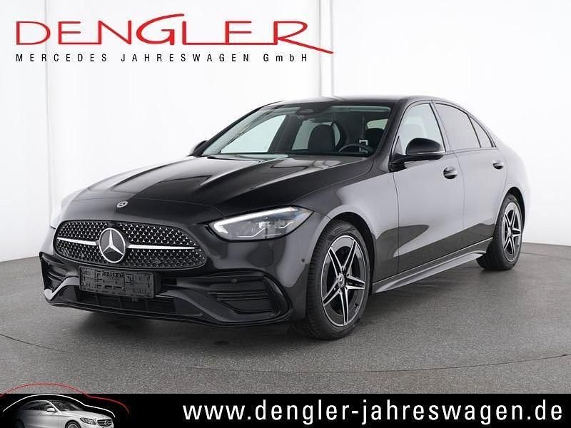 Schwarz Gebraucht 2024 Mercedes C220 Advanced Plus Limousine | 43.890 € (Teuer) - Bild 1/4