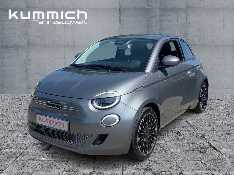 Grau Gebraucht 2021 Fiat 500e Icon Limousine | 17.990 € - Bild 1/4