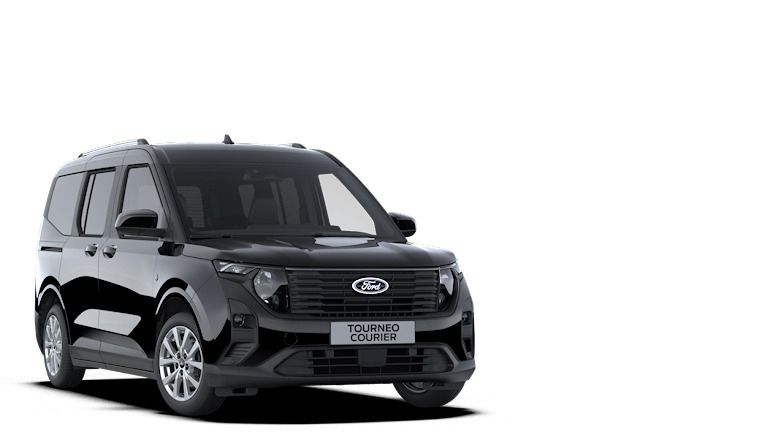 Agate black metallic Neu 2024 Ford Tourneo Courier Titanium Van / Kleinbus | 28.563 € (Etwas zu teuer) - Bild 1/1