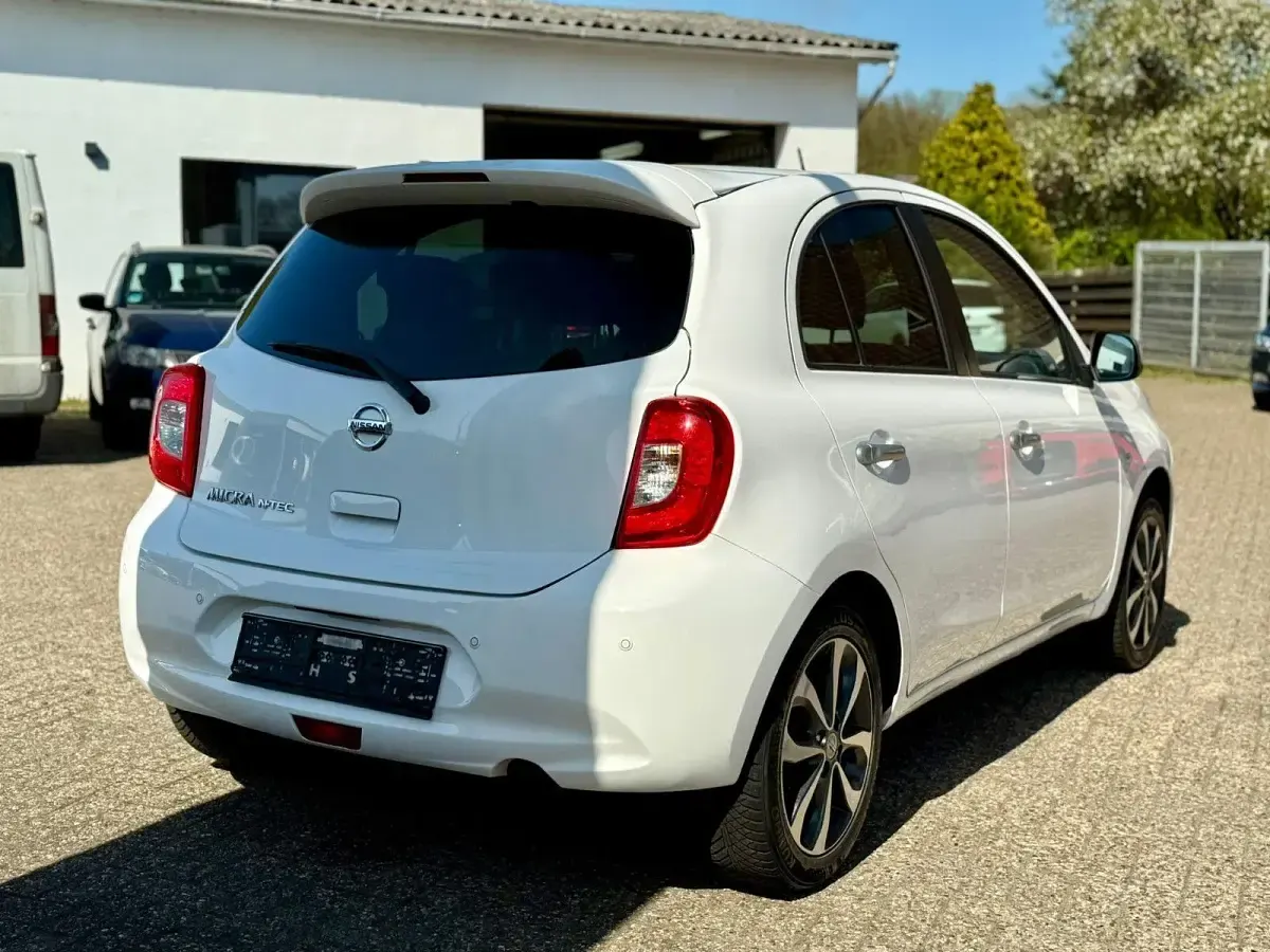 Gebraucht Nissan Micra N-TEC 80 PS (58 kW) 2016 Weiß Kleinwagen