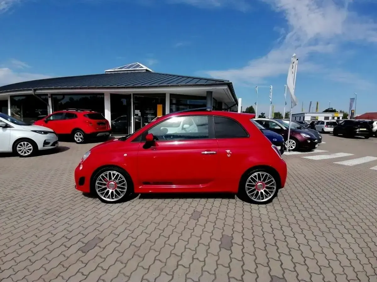 Gebraucht Abarth 595 Custom 140 PS (102 kW) 2016 Rot Kleinwagen