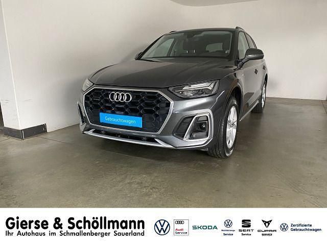Daytonagrau perleffekt (metallic) Gebraucht 2021 Audi Q5 S-Line SUV | 37.950 € (Guter Preis) - Bild 1/4