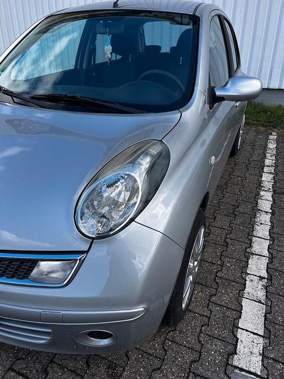 Gebraucht Nissan Micra 80 PS (58 kW) 2008 Silber Limousine