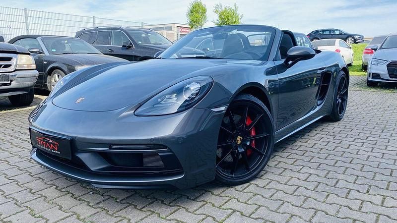 Grau Gebraucht 2022 Porsche Boxster GTS Cabrio | 88.900 € (Fairer Preis) - Bild 1/4