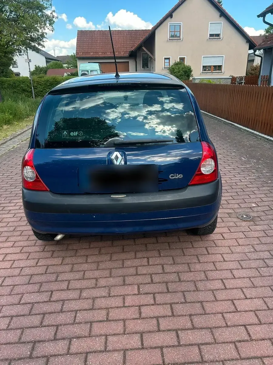 Gebraucht Renault Clio 60 PS (44 kW) 2003 Blau Kleinwagen