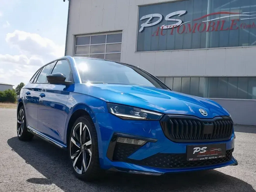 Gebraucht Skoda Scala Monte Carlo 150 PS (110 kW) 2025 Blau Kleinwagen