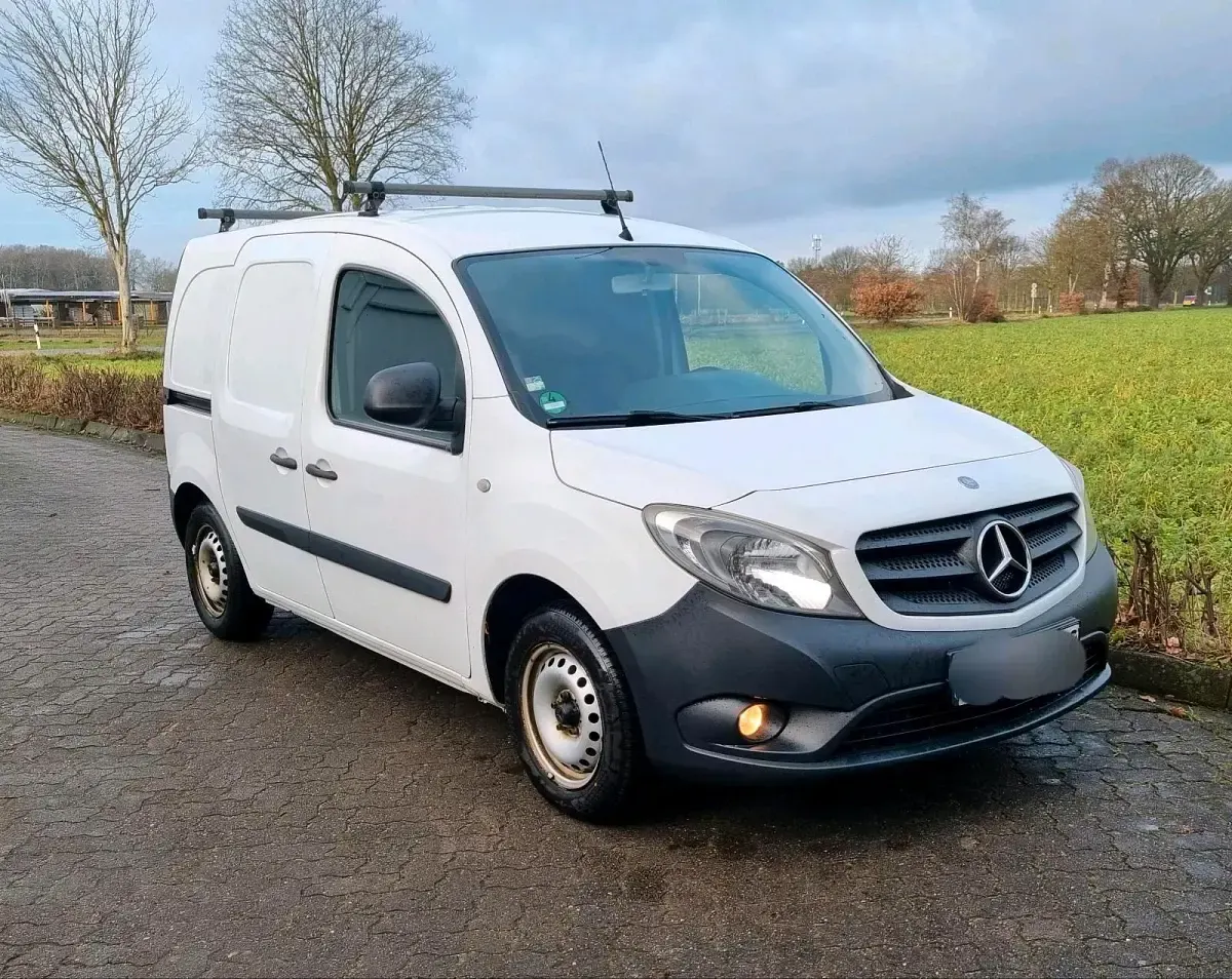Gebraucht Mercedes Citan 108 75 PS (55 kW) 2014 Weiß Van / Kleinbus