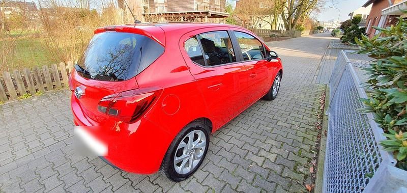 Gebraucht Opel Corsa 90 PS (66 kW) 2017 Rot Kleinwagen