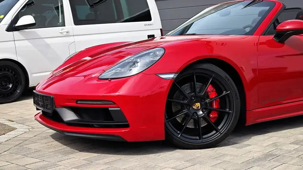Gebraucht Porsche 718 400 PS (294 kW) 2021 Rot Cabrio