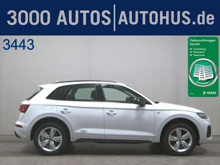 Deep black Gebraucht 2021 Audi Q8 S-Line SUV | 59.890 € (Fairer Preis) - Bild 1/4