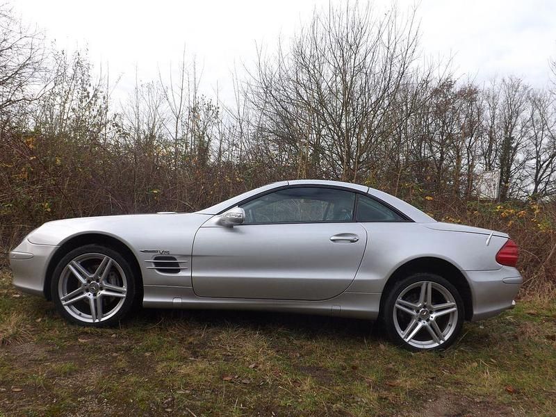 Gebraucht Mercedes SL500 306 PS (225 kW) 2001 Silber Cabrio