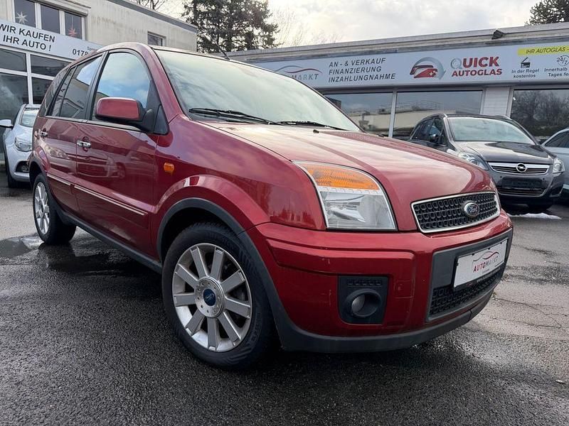 Gebraucht Ford Fusion 80 PS (58 kW) 2009 Rot Kleinwagen