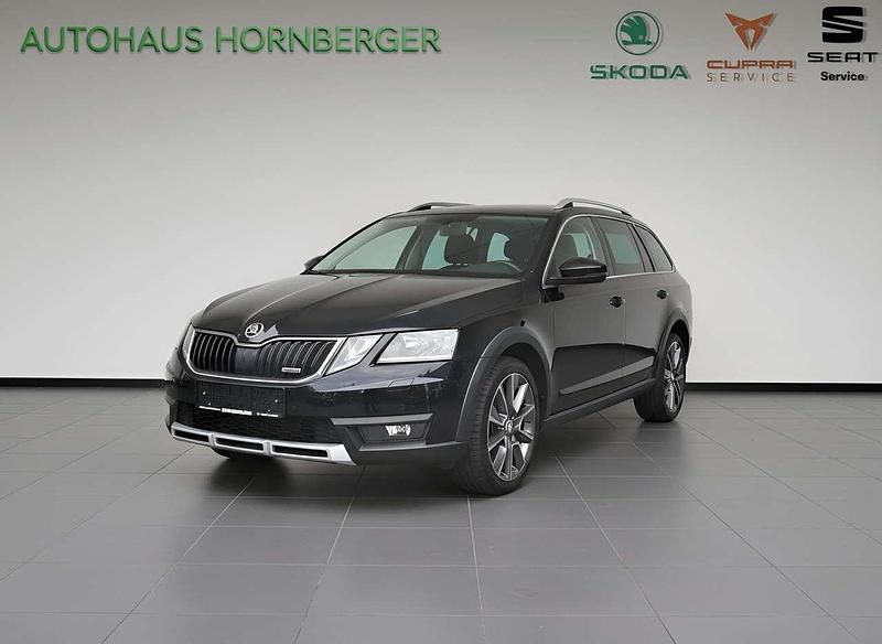 Cerna magic/black magic Gebraucht 2018 Skoda Octavia Scout Scout 4x4 Kombi | 21.990 € (Fairer Preis) - Bild 1/4