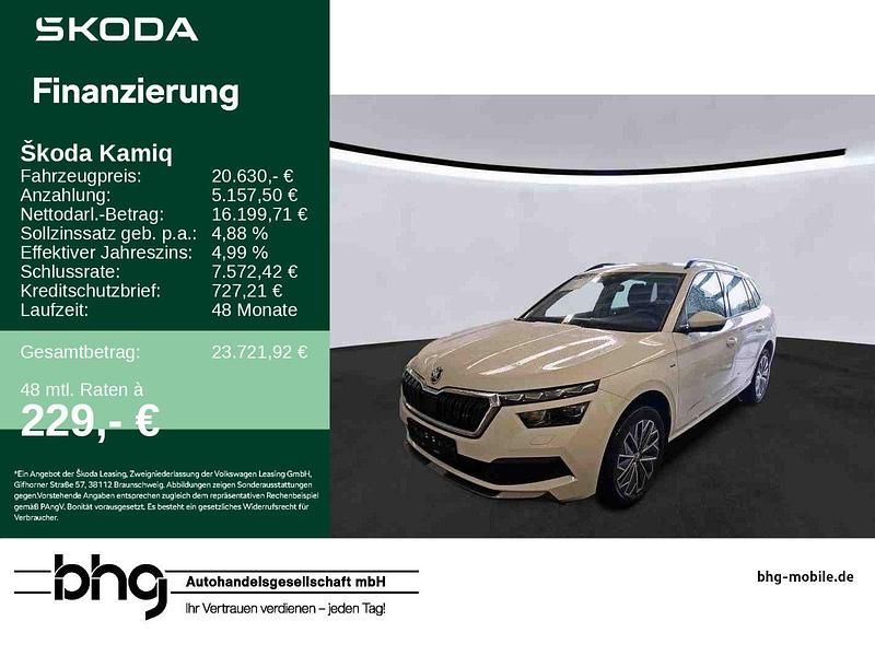 Weiß Gebraucht 2022 Skoda Kamiq Clever SUV | 20.629 € (Fairer Preis) - Bild 1/3
