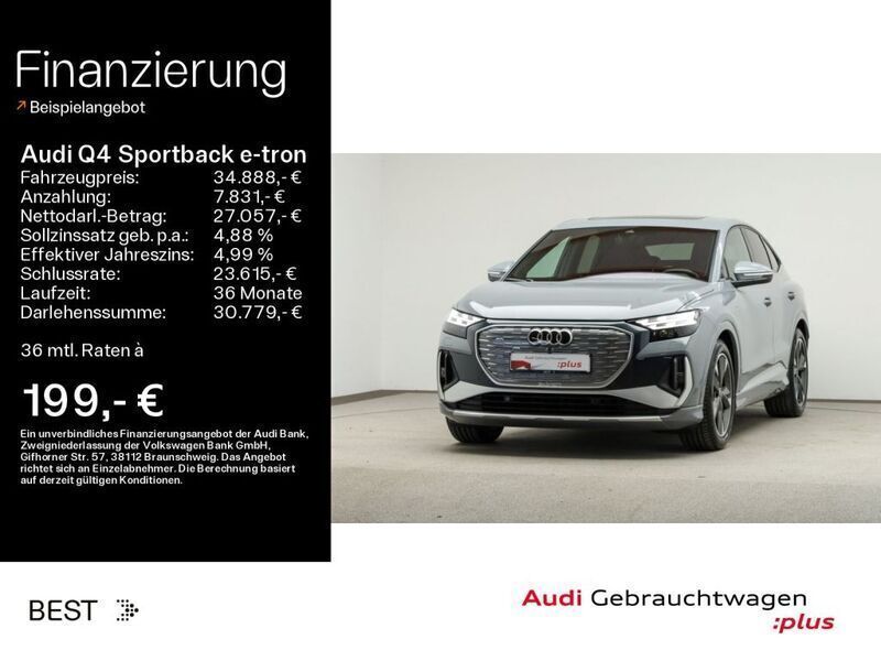 Kieselgrau Gebraucht 2022 Audi e-tron S-Line SUV | 34.888 € (Superpreis) - Bild 1/4
