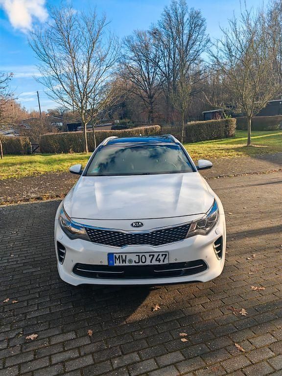 Gebraucht Kia Optima GT-Line 141 PS (103 kW) 2016 Weiß Kombi