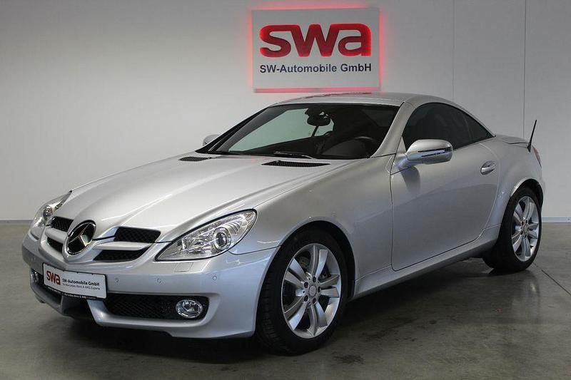 Gebraucht Mercedes SLK350 306 PS (225 kW) 2008 Silber Cabrio