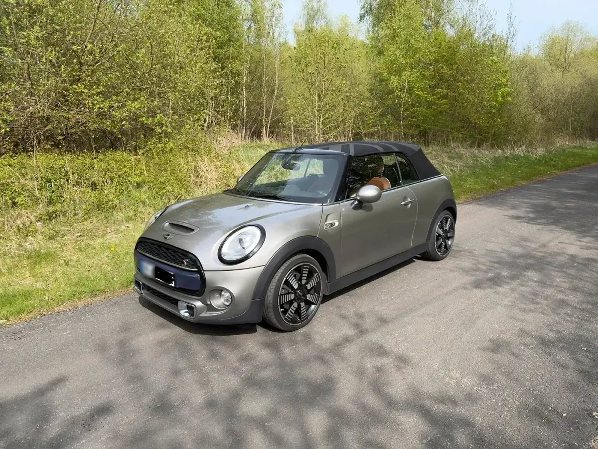 Brugt Mini Cooper S Cabriolet 192 HK (141 kW) 2016 Sølv Cabriolet