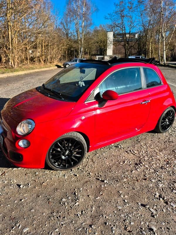Gebraucht Fiat 500 69 PS (50 kW) 2013 Rot Cabrio