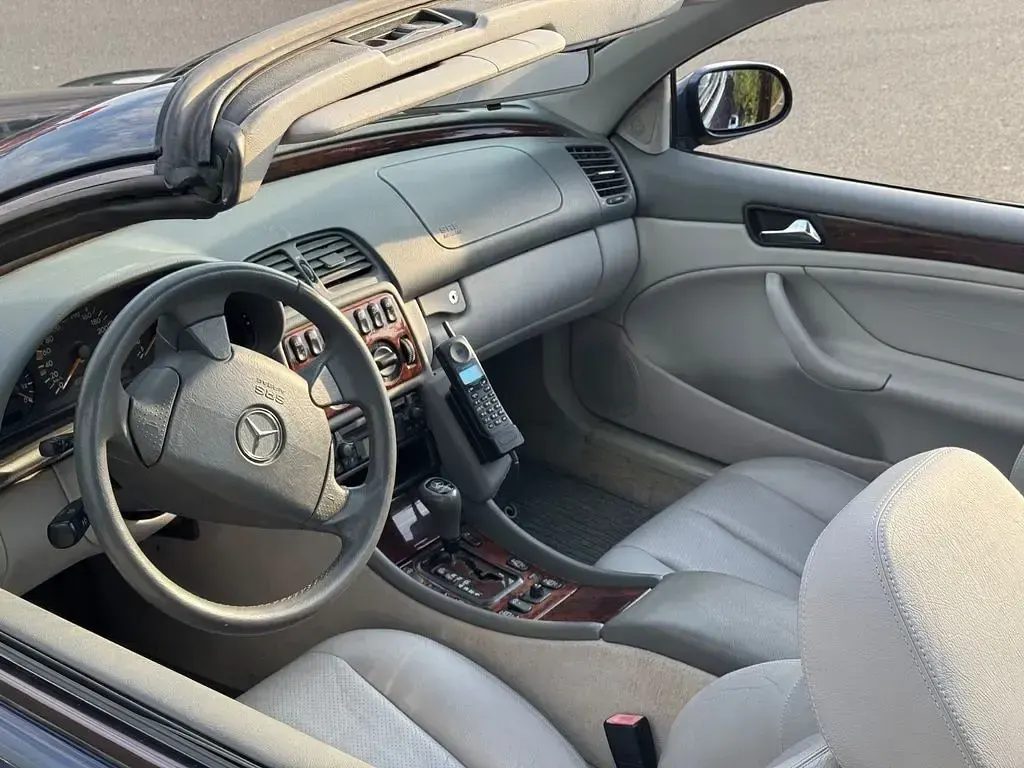 Gebraucht Mercedes CLK230 Elegance 193 PS (141 kW) 1999 Blau Cabrio