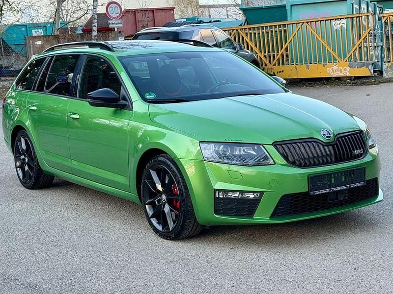 Gebraucht Skoda Octavia RS 220 PS (161 kW) 2016 Grün Kleinwagen