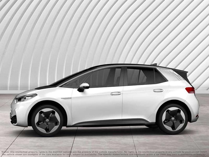 Gebraucht VW ID.3 150 kW (204 PS) 2021 Gletscherweiß metallic Kleinwagen