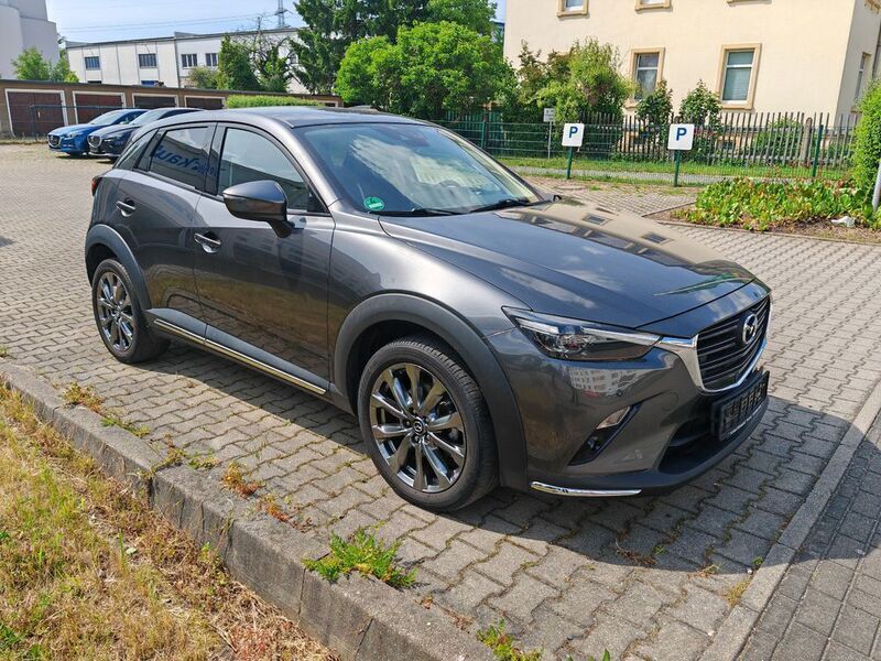 Gebraucht Mazda CX-3 Edition 121 PS (88 kW) 2020 Grau SUV