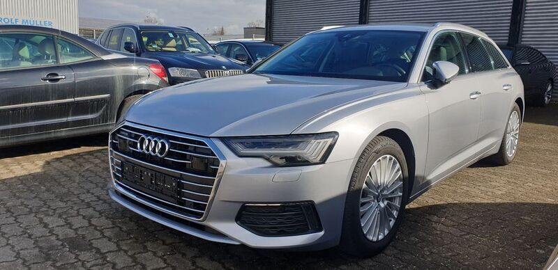 Florettsilber metallic Gebraucht 2018 Audi A6 Design Kombi | 25.950 € (Guter Preis) - Bild 1/4