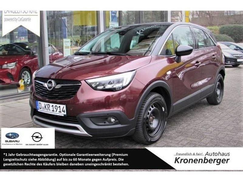 Rouge braun (metallic) Gebraucht 2019 Opel Crossland Innovation SUV | 13.950 € (Fairer Preis) - Bild 1/4