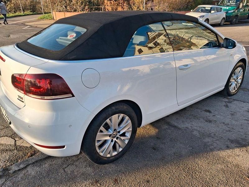 Gebraucht VW Golf Cabriolet 105 PS (77 kW) 2013 Weiß Cabrio