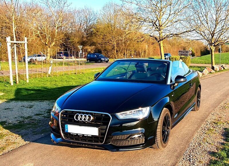 Schwarz Gebraucht 2016 Audi A3 Cabriolet Attraction Cabrio | 15.100 € (Superpreis) - Bild 1/4