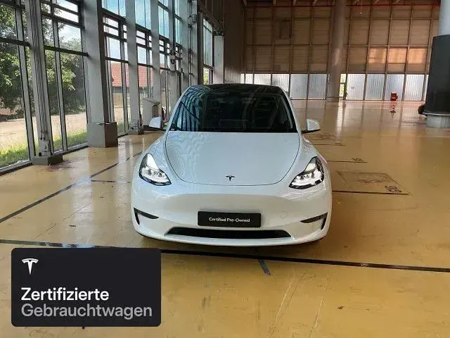 Gebraucht Tesla Model Y Long Range AWD 258 kW (351 PS) 2023 Weiß SUV