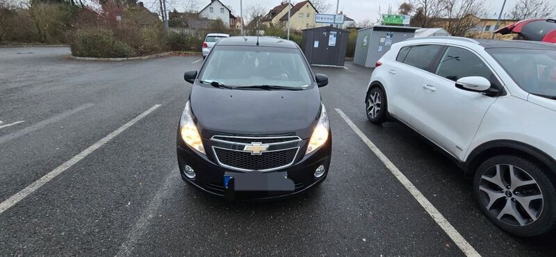 Schwarz Gebraucht 2012 Chevrolet Spark LS Kleinwagen | 3.000 € (Fairer Preis) - Bild 1/4