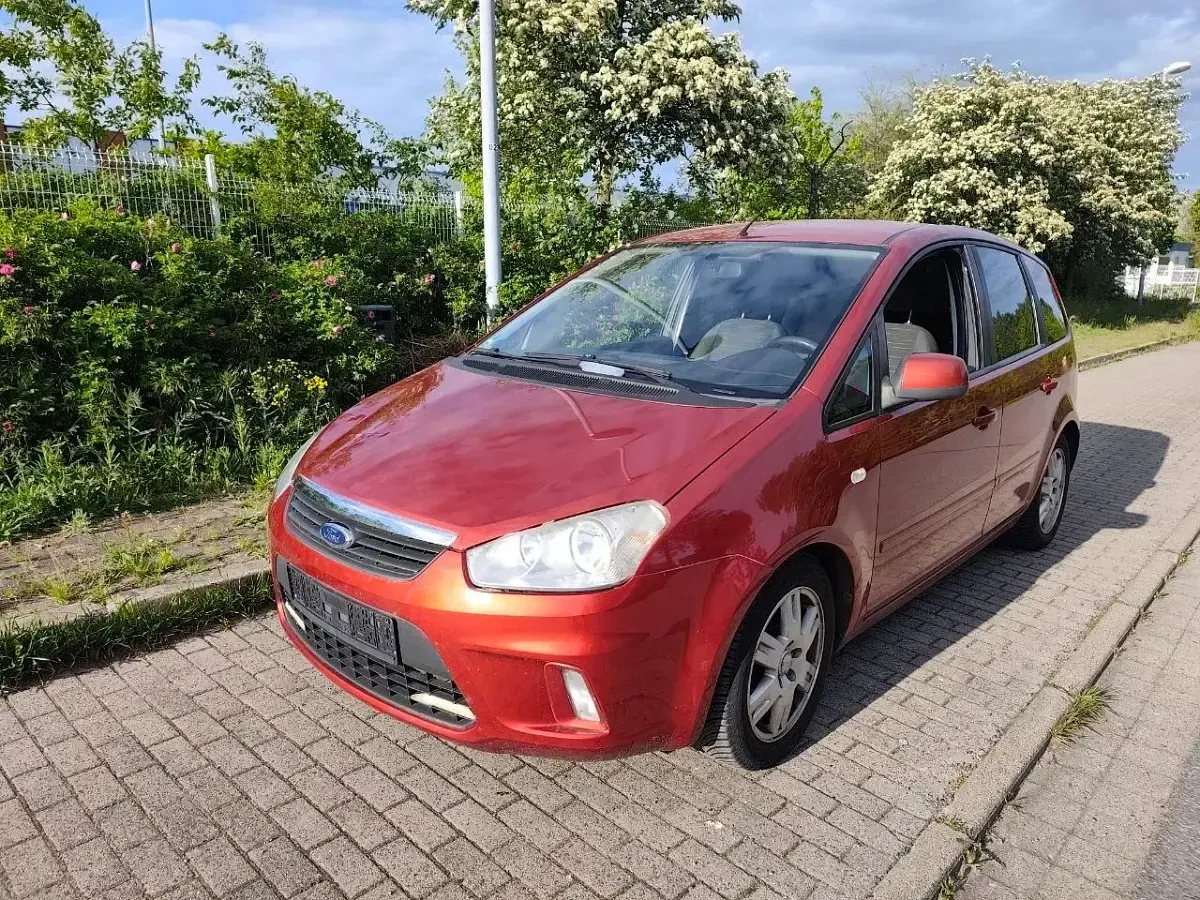 Gebraucht Ford C-MAX 125 PS (91 kW) 2009 Rot Van / Kleinbus