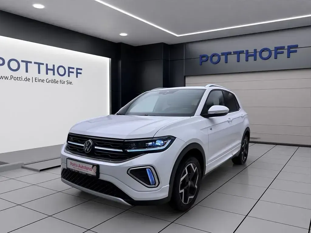 Gebraucht VW T-Cross R-line 116 PS (85 kW) 2025 Weiß SUV