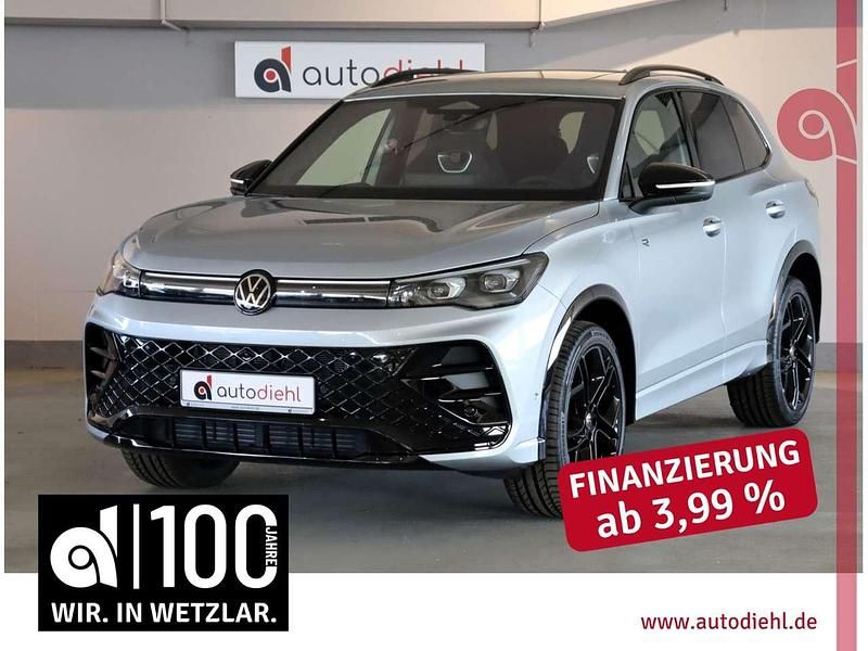 Oyster silver metallic Gebraucht 2024 VW Tiguan R-line SUV | 48.490 € (Superpreis) - Bild 1/4
