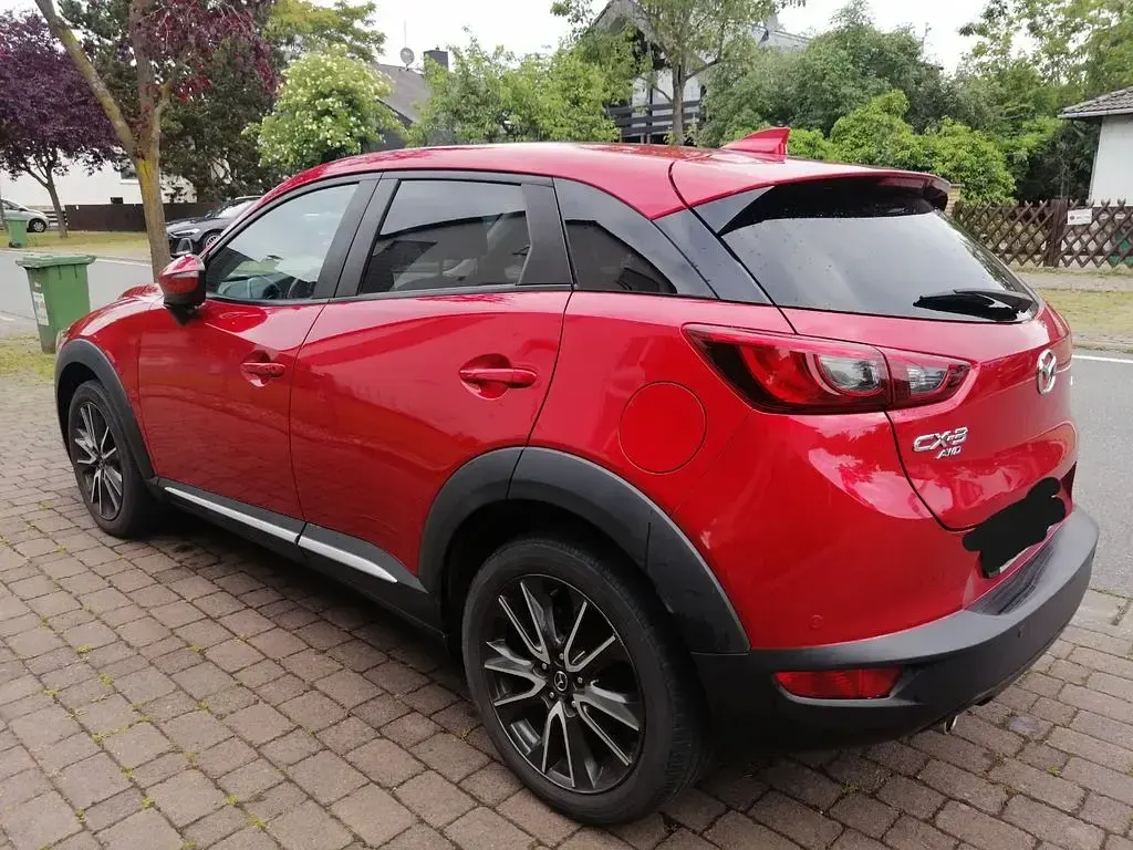 Używany Mazda CX-3 105 KM (77 kW) 2016 Czerwony SUV