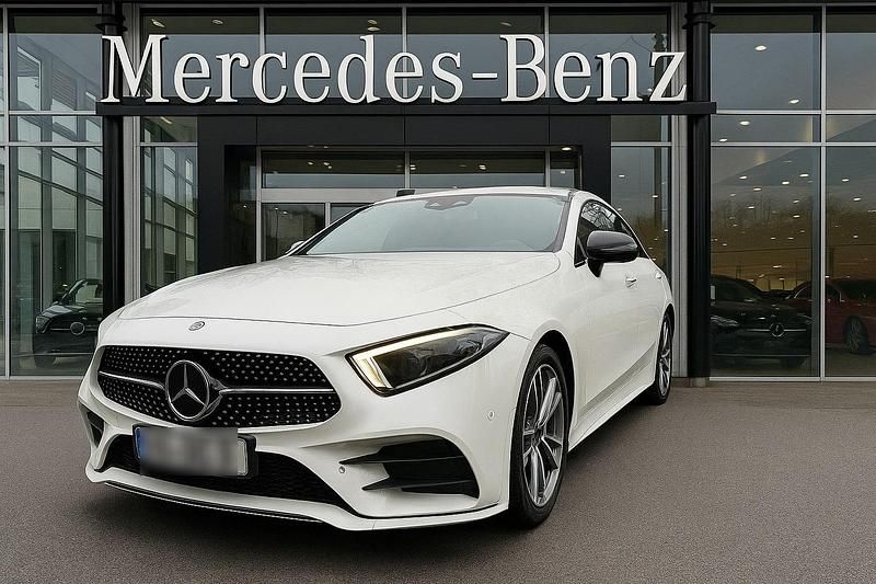 Weiß Gebraucht 2019 Mercedes CLS350 AMG Coupé | 42.588 € (Guter Preis) - Bild 1/4