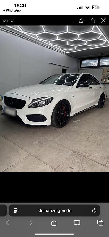 Weiß Gebraucht 2017 Mercedes C43 AMG Limousine | 27.000 € (Superpreis) - Bild 1/4