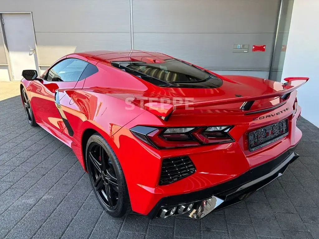 Nowe Corvette Stingray 481 KM (353 kW) 2026 Czerwony Coupe