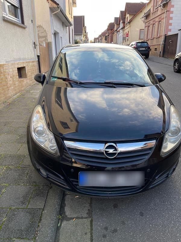 Schwarz Gebraucht 2008 Opel Corsa Kleinwagen | 1.600 € (Guter Preis) - Bild 1/4