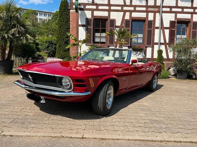 Second-hand Ford Mustang 204 CP (150 kW) 1970 Roșu Cabrio