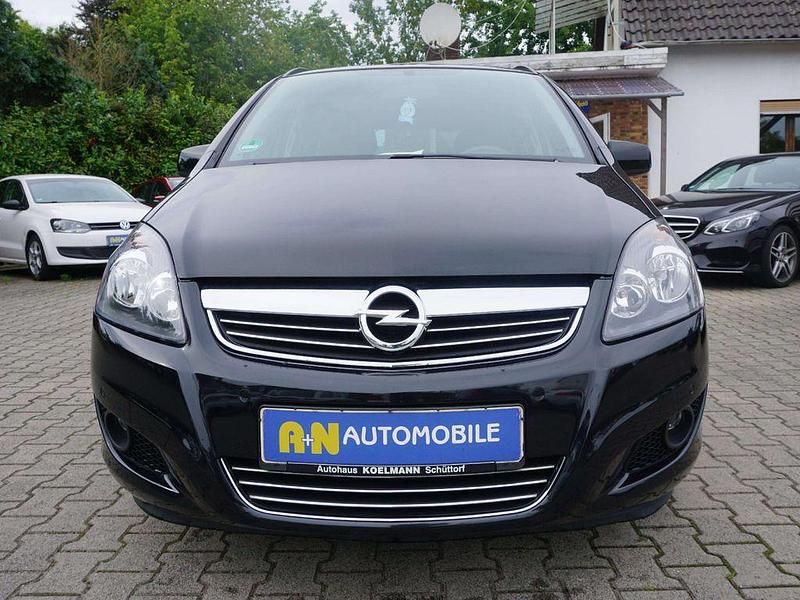 Karbonschw graphitschw midnigh Gebraucht 2014 Opel Zafira Family Van / Kleinbus | 6.999 € (Fairer Preis) - Bild 1/4