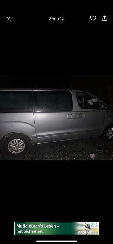 Gebraucht Hyundai H-1 177 PS (130 kW) 2019 Silber Van / Kleinbus