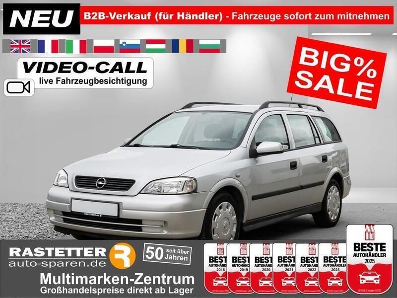 Silber Gebraucht 2002 Opel Astra Kombi | 380 € (Superpreis) - Bild 1/4