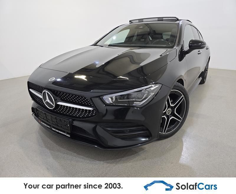 Schwarz Gebraucht 2021 Mercedes CLA180 Shooting Brake AMG Kombi | 21.538 € (Etwas zu teuer) - Bild 1/4