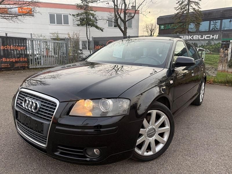 Schwarz Gebraucht 2005 Audi A3 S-Line Limousine | 3.990 € (Guter Preis) - Bild 1/4