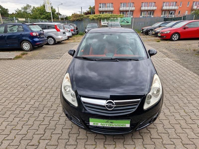 Gebraucht Opel Corsa Edition 60 PS (44 kW) 2008 Schwarz Kleinwagen